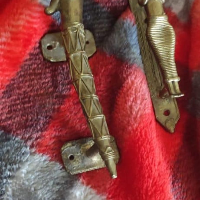 Vintage Brass door handles